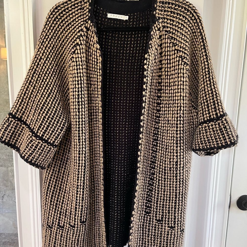 FRNCH Sweater jacket M/L unique